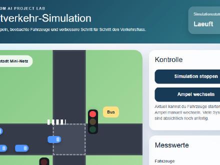 Stadtverkehr- und Ampel-Simulation [Inhalt]