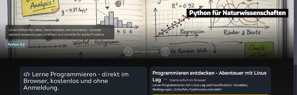 Programmierschule.de neu gestartet – interaktive Programmierkurse für Privatkundinnen und Privatkunden