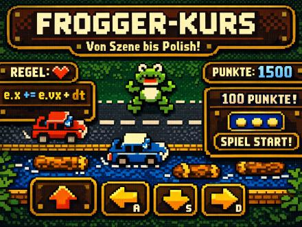 The Complete Frogger: From Scene to Polish [Template]