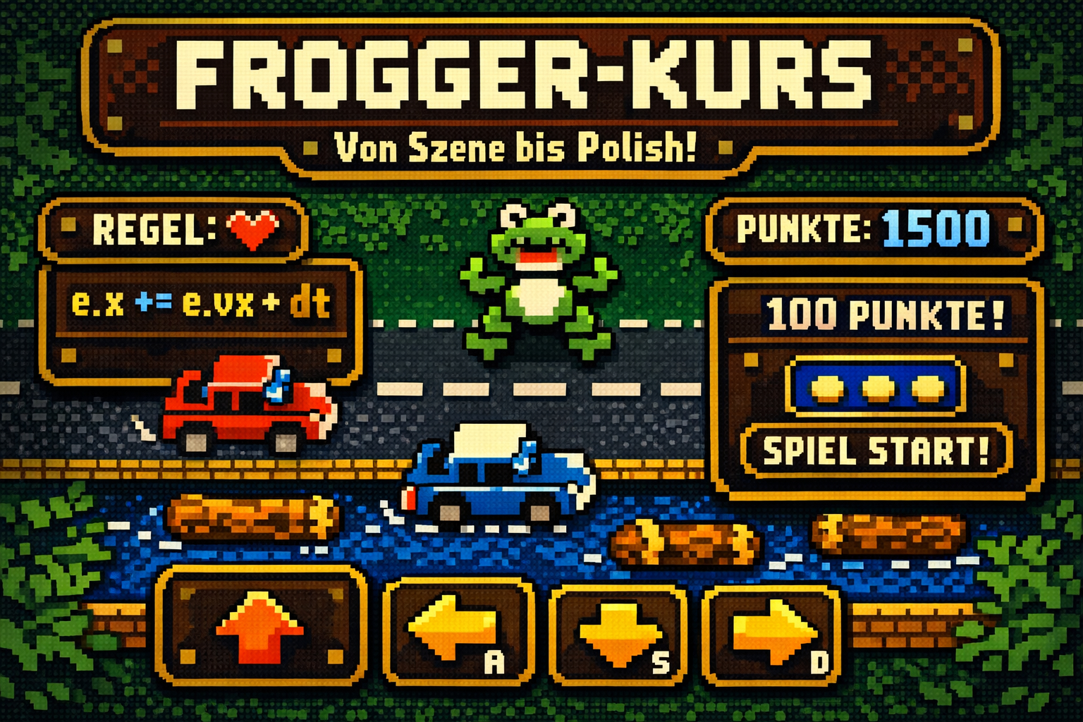 Développement du jeu Frogger
