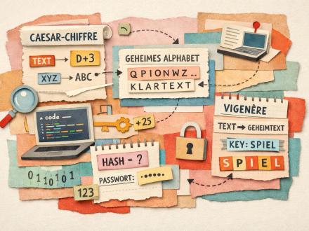 Écriture secrète programmation [Modèle]