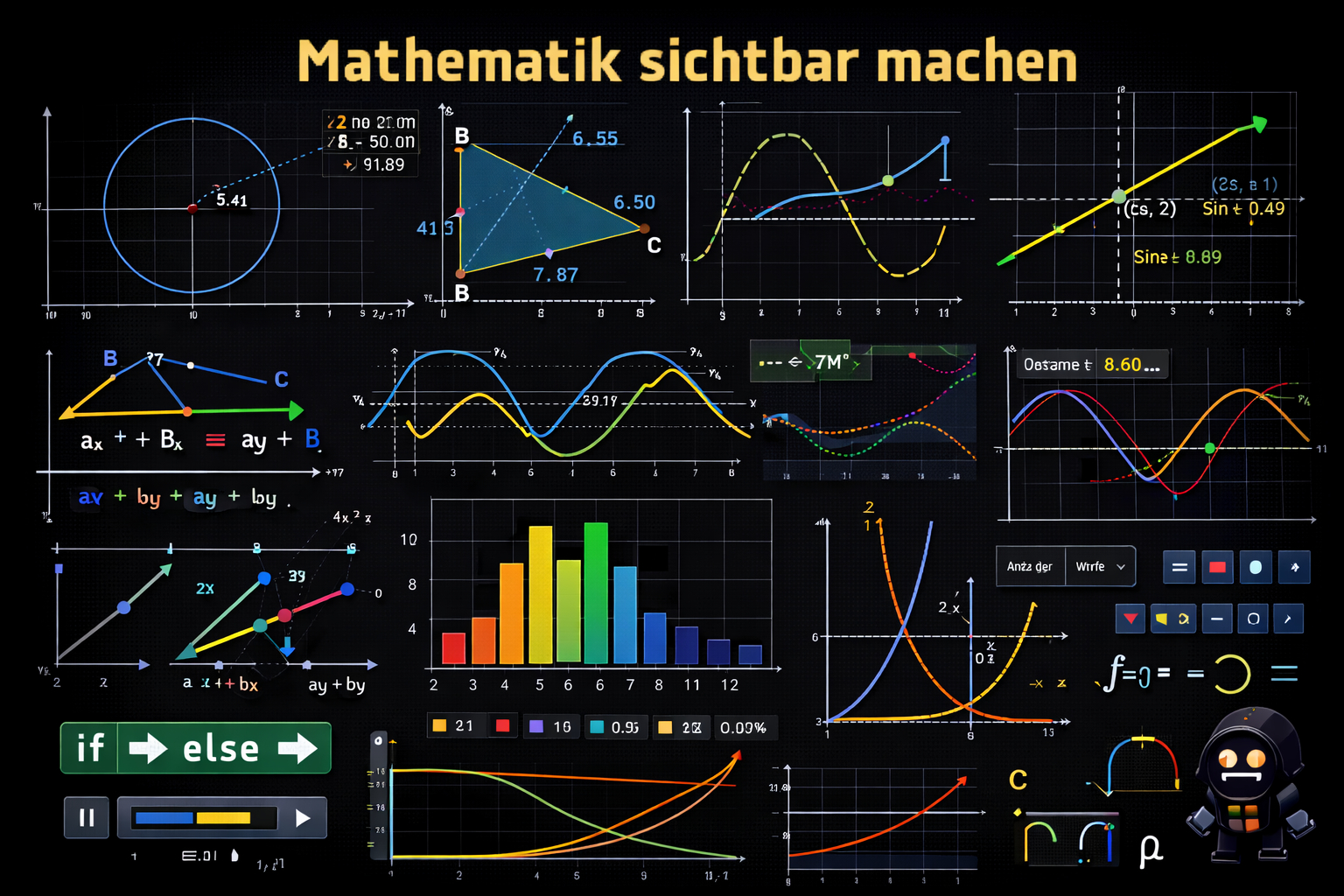 Rendre les mathématiques visibles
